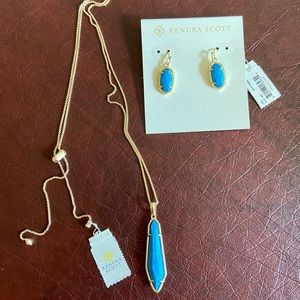 Kendra Scott Cassidy Necklace and Earring Set